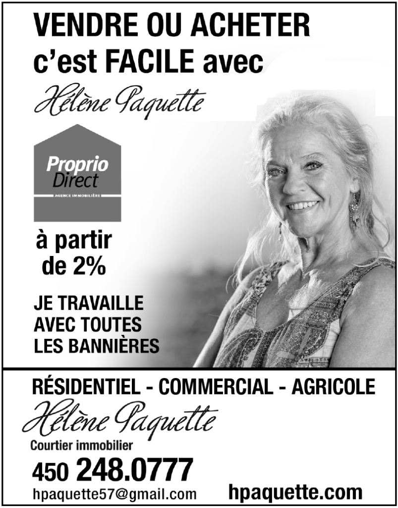 HÉLÈNE PAQUETTE COURTIER IMMOBILIER